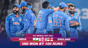 India vs England World Cup 2023: Who Win Yesterday Match?