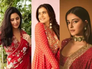 6 Celebrities Inspired Red Outfits For The Karwa Chauth 2023