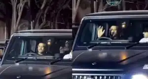 MS Dhoni Video Goes Viral While Driving Mercedes G Class