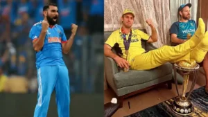 Mohammed Shami slams Mitchell Marsh on putting feet on ICC World Cup trophy 2023