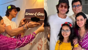 Shah Rukh Khan Attends COO Gaurav Verma's Housewarming Ceremony
