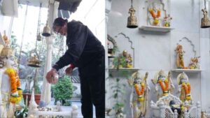 Amitabh Bachchan Gives a Glimpse Of White Temple Inside His Mumbai Home Called Jalsa