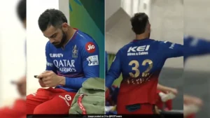 Maxwell Punches Door, Kohli Stoic, Deflated Faf - Emotional Scenes in RCB Dressing Room After Another Troph