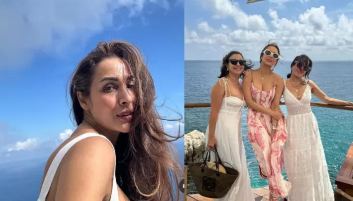Malaika Arora shares her sunkissed hot beach pictures with her friends at France: Arjun Kapoor was absent in the pictures